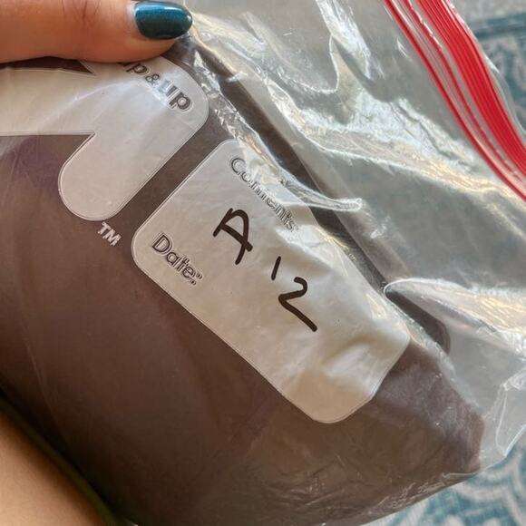 Level 99 Brown Wax‎ Coated Ankle Crop Pants Zipper Pockets - Size 25 - Picture 12 of 12